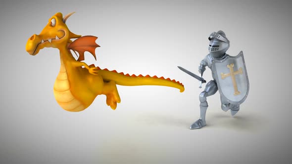 Knight and Dragon alt