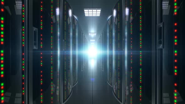 Animation of Inspection Equipment in Data Center alt