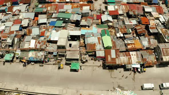 Slums and Poor District of the City of Manila