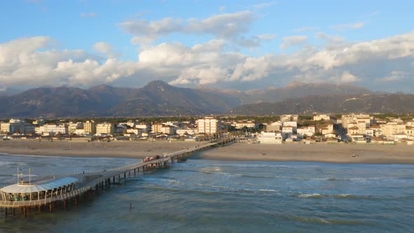 Pier on the Sea