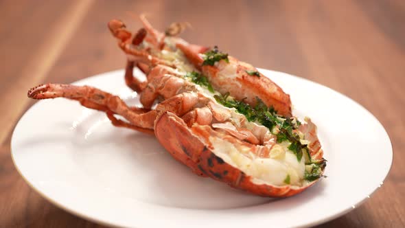 Delicious Cooked Lobster 108