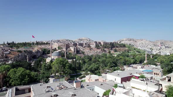 Aerial View of Sanliurfa Castle