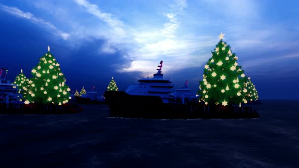 Christmas On The Ocean