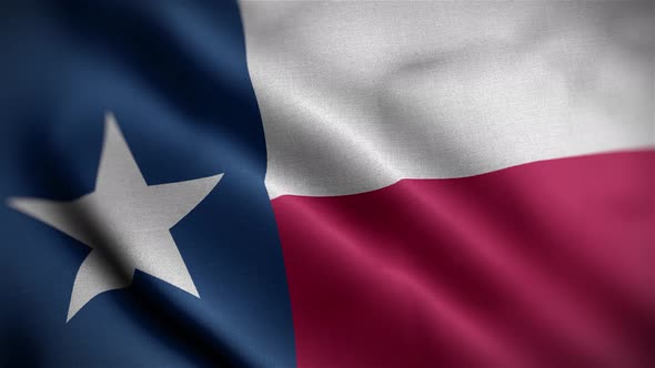 Texas State Flag Angle