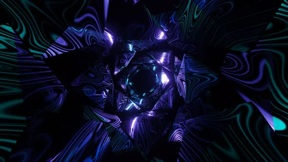 VJ Loop Is A Bright Awesome Fantastic Endless Tunnel