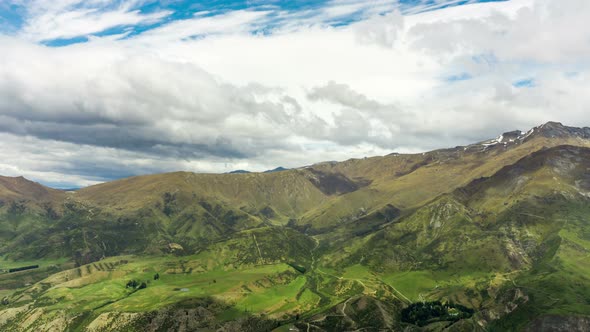 Time Lapse of Beautiful New Zealand Mountain Range