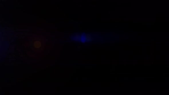 Optical Lens Flare Effect Flashing at Left Side alt