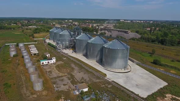 Metal Grain Elevator