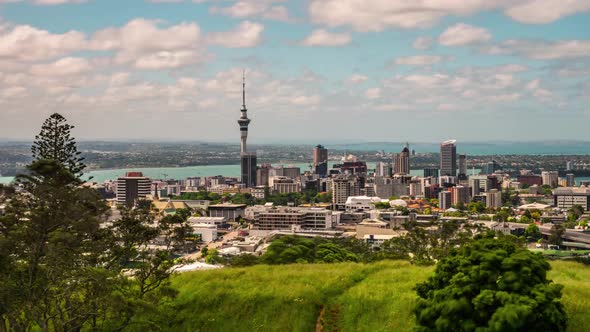 Auckland New Zealand Time Lapse