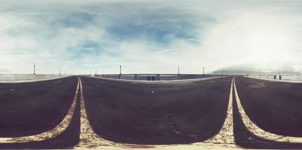 VR360 Empty Highway Bridge alt