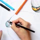 Designer is Drawing New Wearable Devices - VideoHive Item for Sale