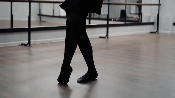 Girl Dancing in a Dance School