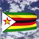 Zimbabwe Flag Waving 4k - VideoHive Item for Sale