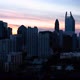 Atlanta, Georgia City Skyline Silhouette at Sunset Aerial - VideoHive Item for Sale