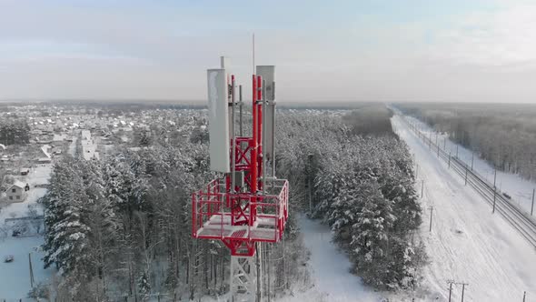Mobile Communication Tower in Rural Areas