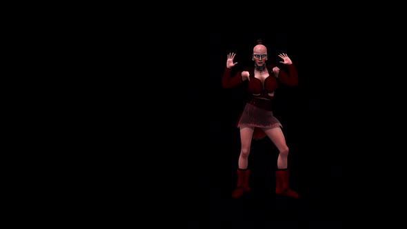 Warrior Woman Dance 2 – Halloween Concept