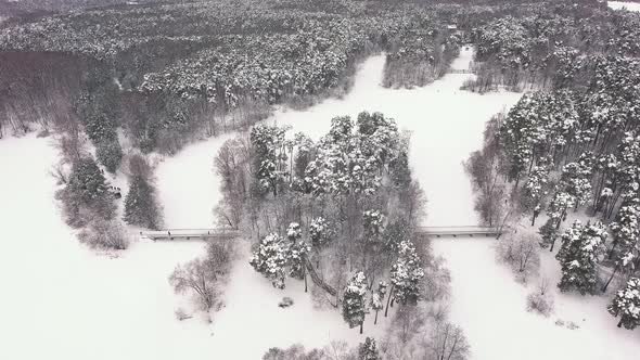 Serebryany Bor, Moscow, Russia. Aerial