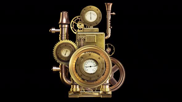 Steampunk Gear Device