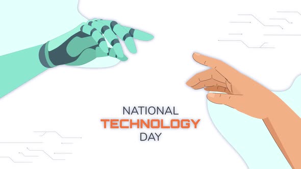 National Technology Day Animation Scene 01