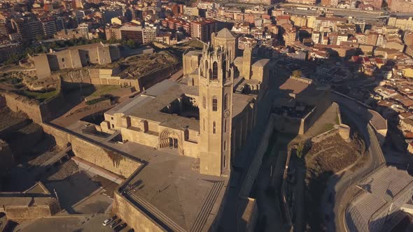 The Seu Vella Cathedral in Lleida