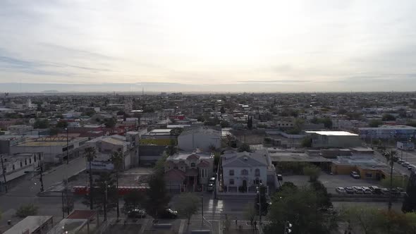 Aerial View of Ciudad Juarez