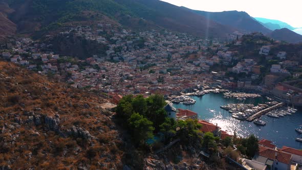 Hydra Island in Greece