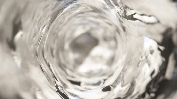 Water Moves in a Glass
