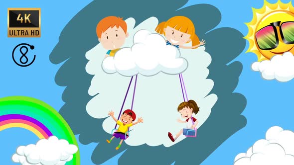 4K - Happy Kid World Loop alt