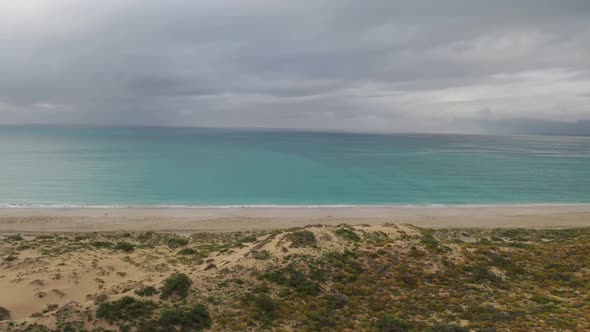 Skeleton Beach, Coral Bay, Western Australia 4K Aerial Drone