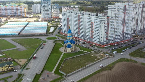 Church in European City