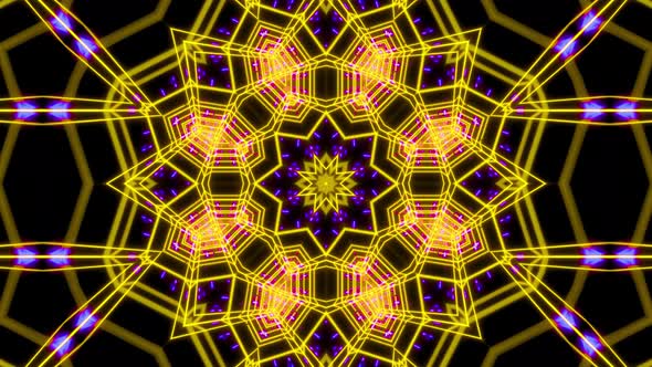 Kaleidoscope background for VJ