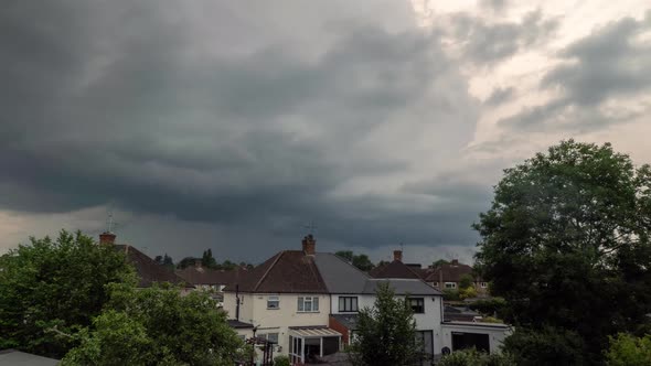 Stormy Skies time-lapse HertfordshireUK