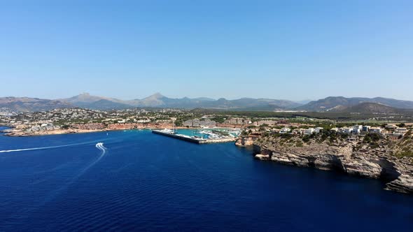 El Toro and Port Adriano on the Balearic Island of Mallorca