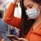 Young asian woman cover mouth , wear medical face mask to protect viruses - VideoHive Item for Sale