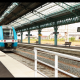 Departure of a train from its platform - VideoHive Item for Sale