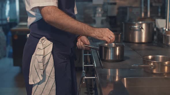 Chef in the kitchen