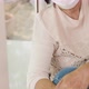 Lonely Asian old woman looking outside the window, Stay home for quarantine. - VideoHive Item for Sale