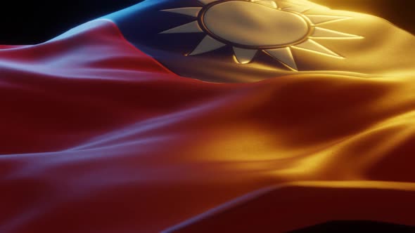 Taiwan - Stylized Flag