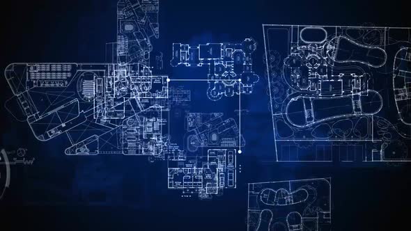 Architectural Blueprints Loop