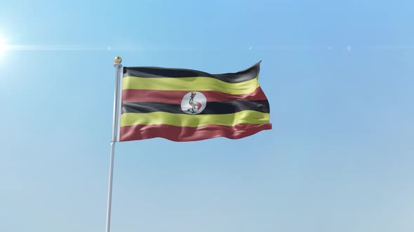 Uganda Flag 