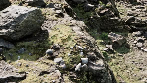 Close Up of Rocky Stones Formation