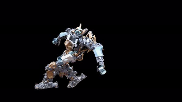 33 Robot Dancing 4K