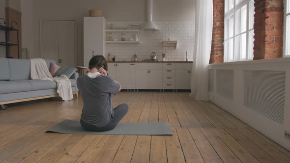 Young Woman Having Terrible Backache