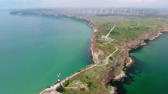 Aerial View of Cape Kaliakra