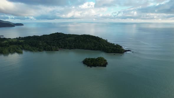 The Beaches at the most southern part of Borneo Island