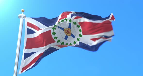 Flag of the Lieutenant-Governor of Nova Scotia, Canada