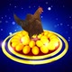Hen With Golden Eggs Loop - VideoHive Item for Sale