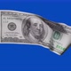 one hundred dollar bill banknote flutters in the wind as a flag. Chroma Key - VideoHive Item for Sale