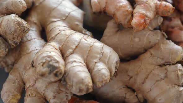 Natural Immunity Boosters  Roots of Ginger and Turmeric Alternative Medicine