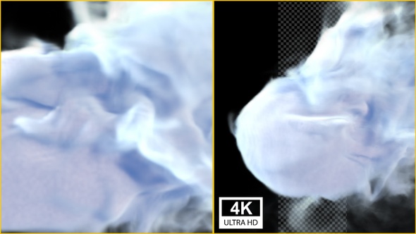 Abstract Cinematic Smoke 4K